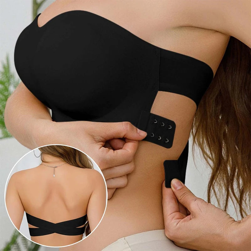 Soutien-gorge bandeau push-up